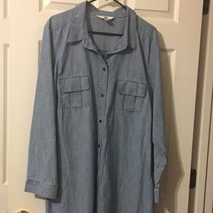 Old Navy chambray dress!!